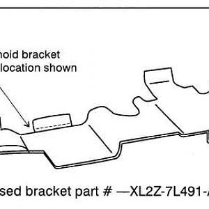 updated solenoid retainer bracket