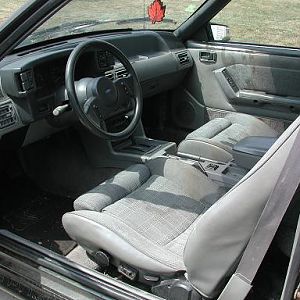 1989 Mustang GT Interior