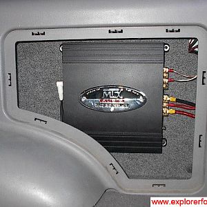 Amp compartment 2