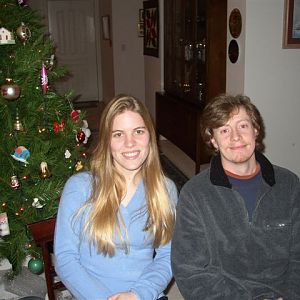 Me and My Cousin at Christmas